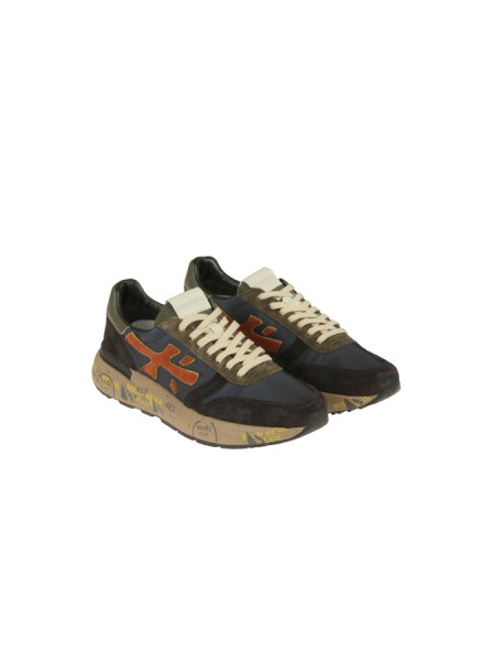 Sneakers Premiata Mick Blu/Arancio