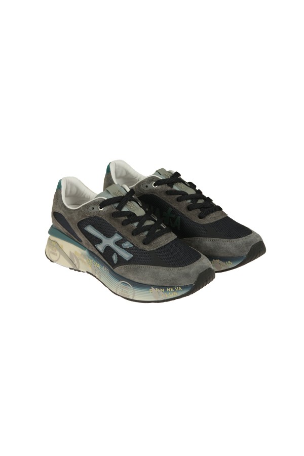Sneakers Premiata Moerun Grigio/Blu