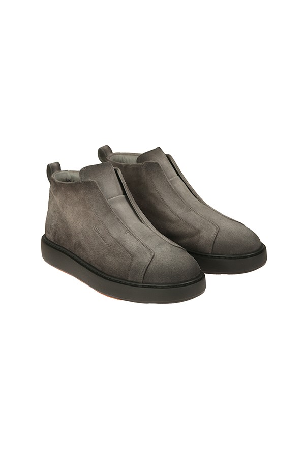 Sneakers Santoni slip-on Grigio