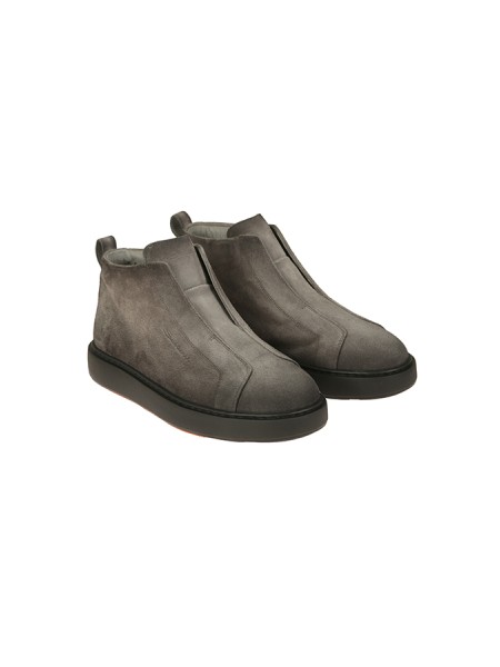 Sneakers Santoni slip-on Grigio