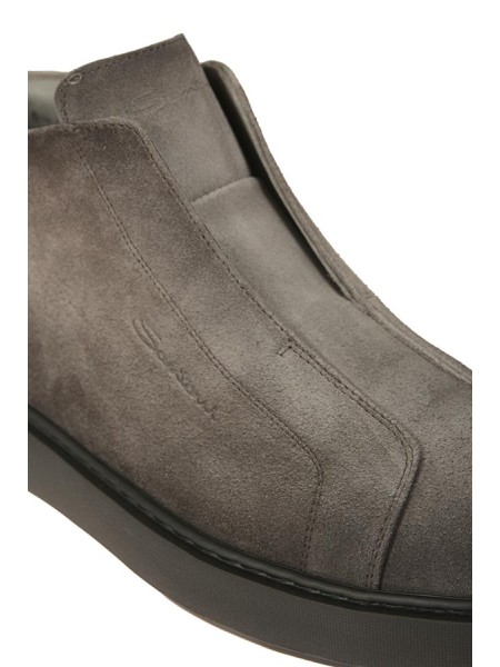 Sneakers Santoni slip-on Grigio