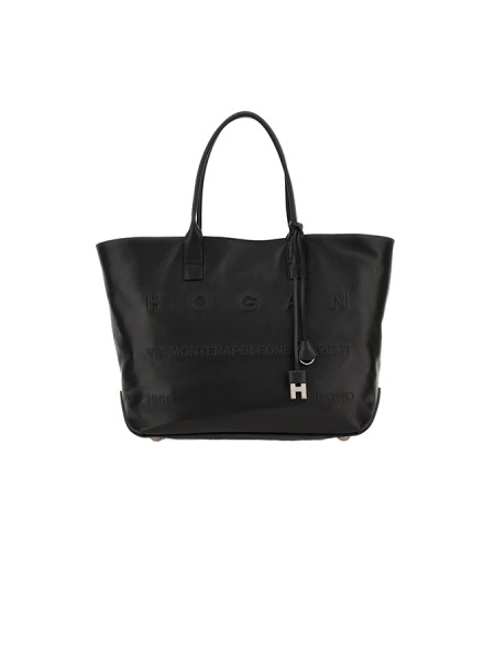 Borsa Hogan Shopping Media Nero