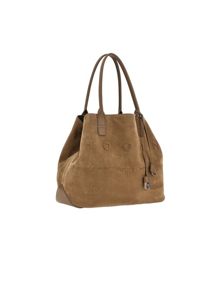 Borsa Hogan Shopping Script Media Beige