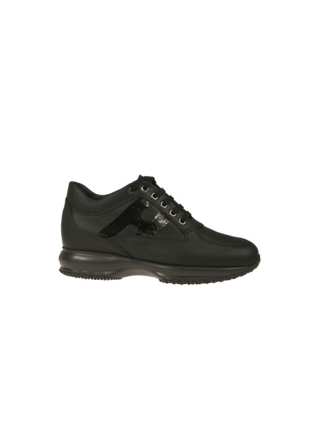 Sneakers Hogan Interactive H-Micropaillettes Nero