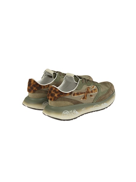 Sneakers Premiata Lauryn Verde/Leopard