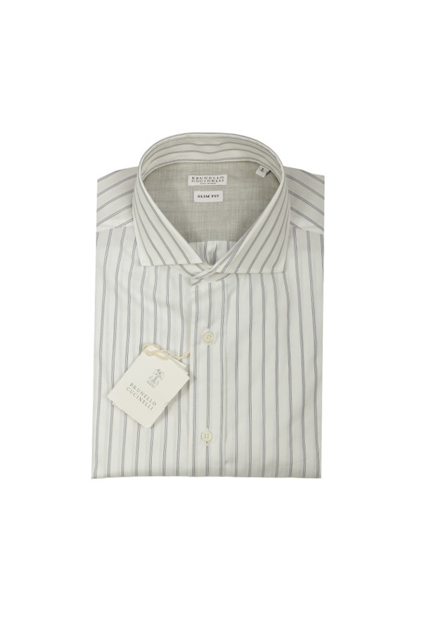 Camicia Brunello Cucinelli Navy