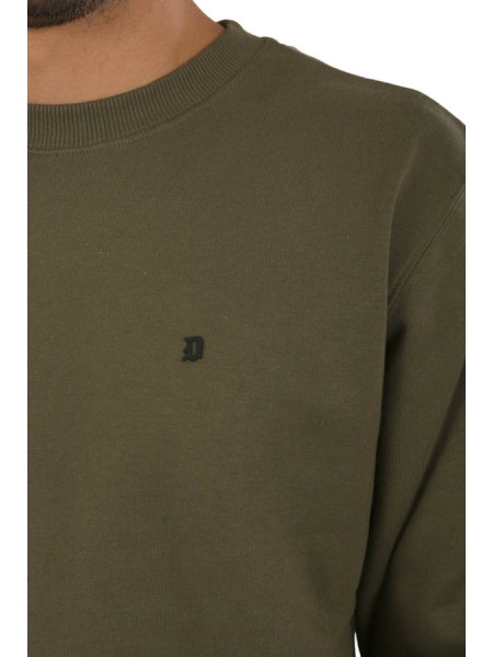 Felpa Dondup girocollo Militare