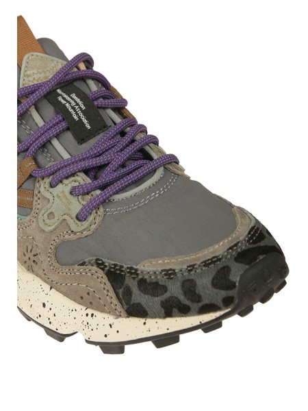 Sneakers Flower Mountain YAMANO 3 Grigio Scuro