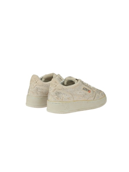 Sneakers Autry Medalist Low Crystal Bianco