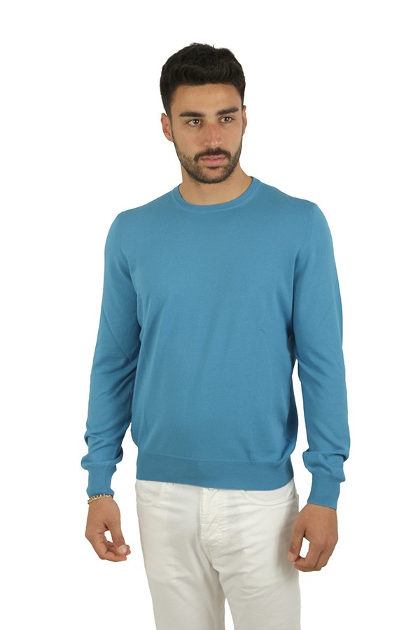 Maglia Gran Sasso Girocollo Blu Navy