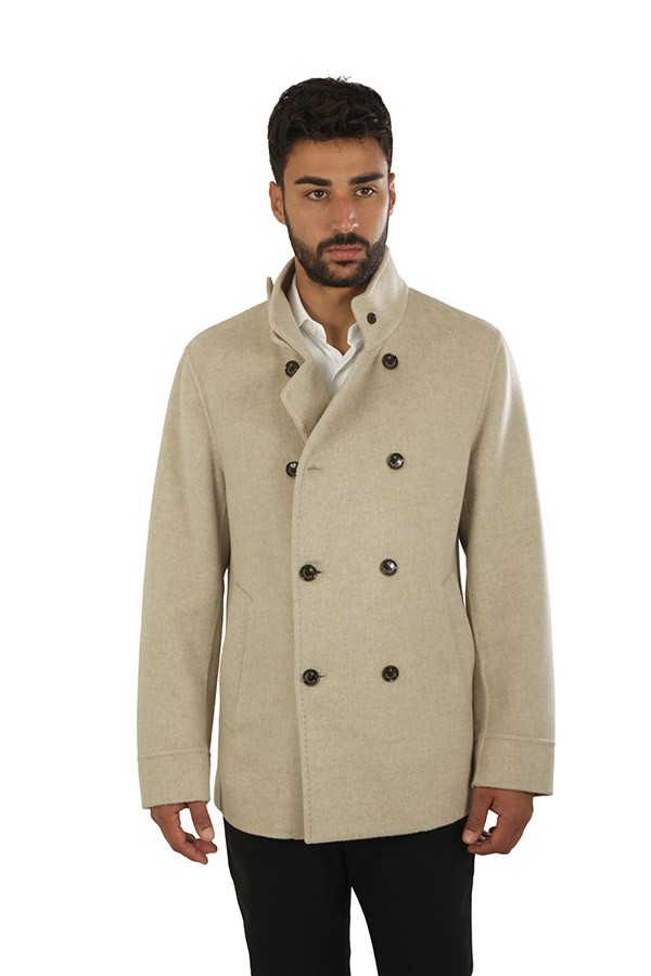 Abbigliamento doppiopetto sfoderato 100%cashmere