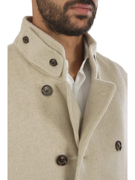 Abbigliamento doppiopetto sfoderato 100%cashmere