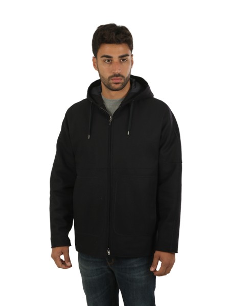 Abbigliamento con cappuccio giro manica sceso 80%la 20%poliammide