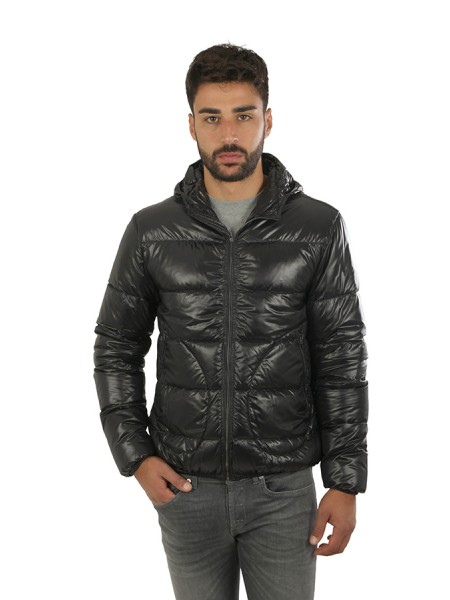 Piumino Herno in Nylon Ultralight Nero