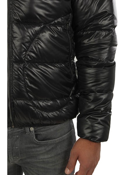 Piumino Herno in Nylon Ultralight Nero