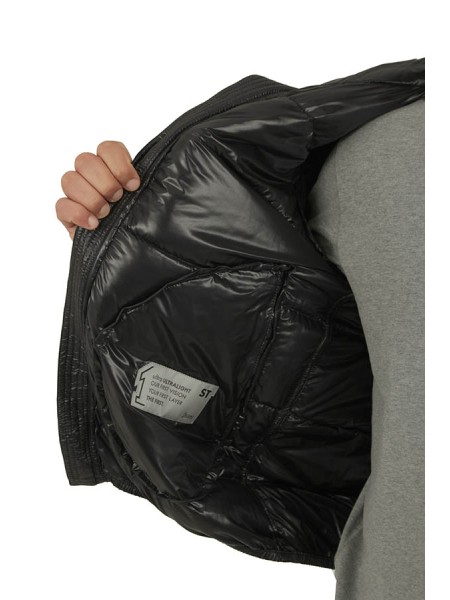 Piumino Herno in Nylon Ultralight Nero