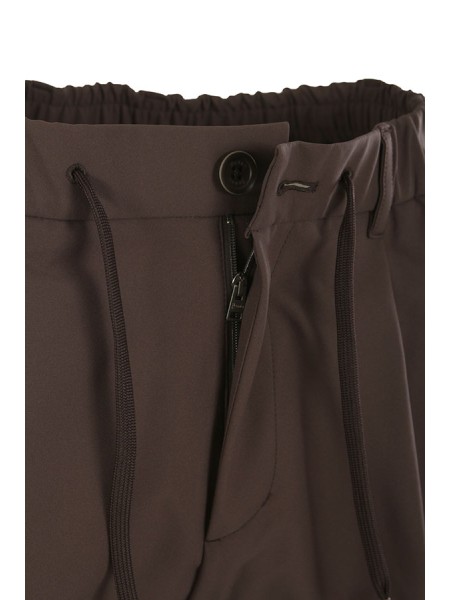 Pantalone Herno in Warm Tech Marrone Scuro