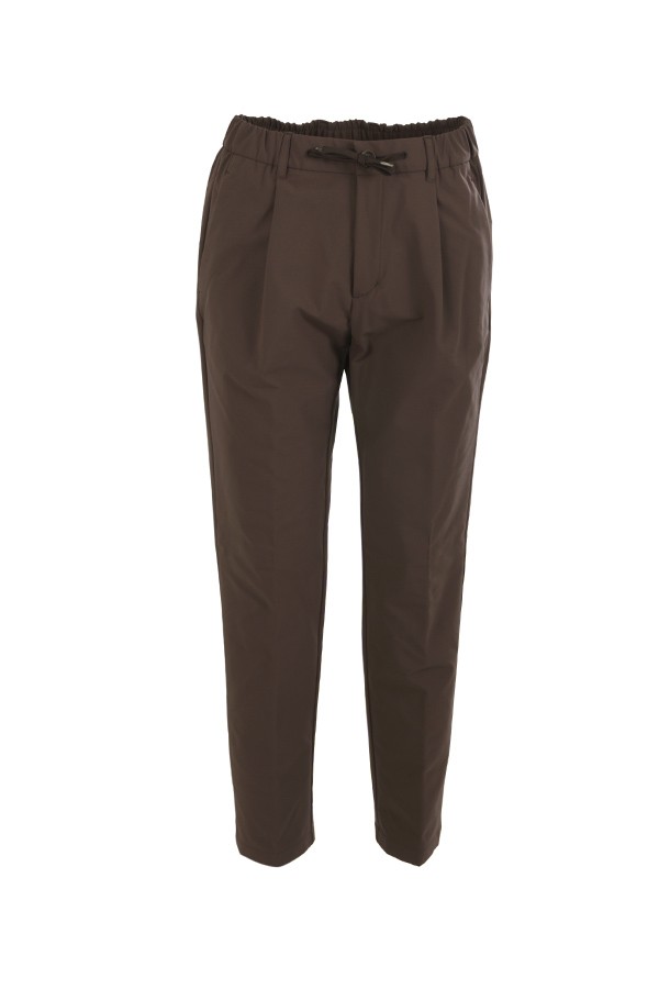 Pantalone Herno in Warm Tech Marrone Scuro