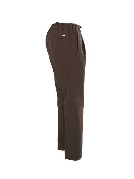 Pantalone Herno in Warm Tech Marrone Scuro