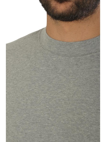 T-Shirt Circolo Grigio Melange