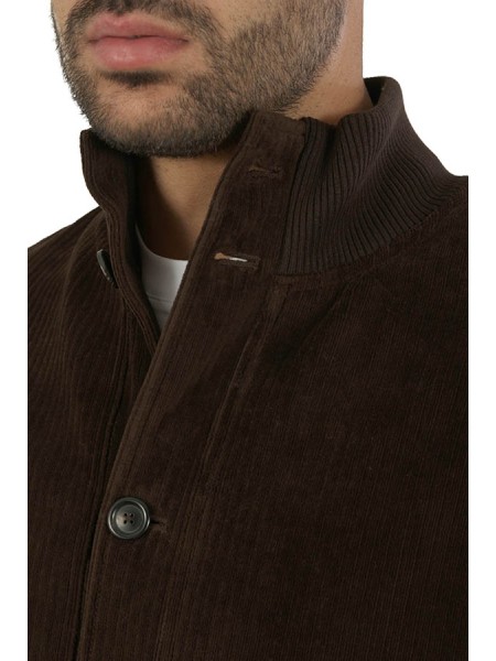 Giubbino Circolo Valstar in Velluto Corteccia