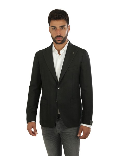 Abbigliamento monopetto 99%la 1%elastan