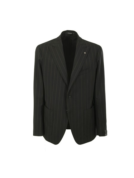 Abito Tagliatore Gessato Nero