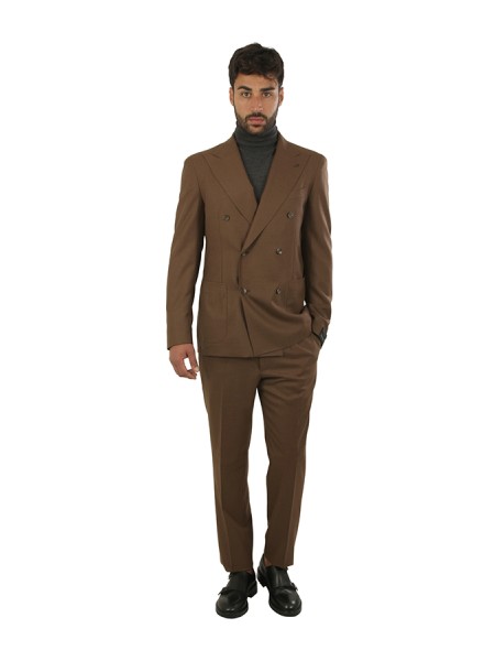 Abbigliamento doppio petto pantalone 1pences 100%la 120's natural strech