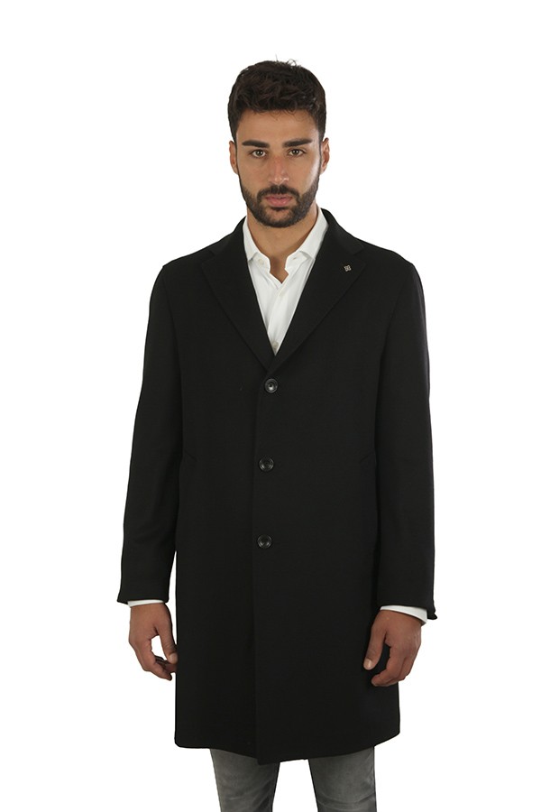 Abbigliamento monopetto rever a lancia tasche oblique 100%la