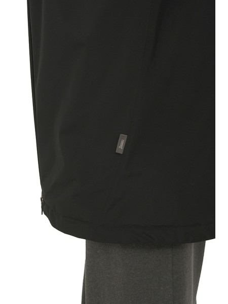 Piumino Herno Lungo in 2 Layer Windstopper Nero