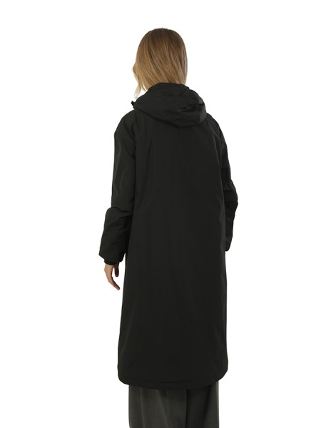 Piumino Herno Lungo in 2 Layer Windstopper Nero