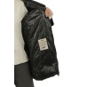 Piumino Herno A-Shape in Nylon Ultralight e Lady Alternative Fur Nero