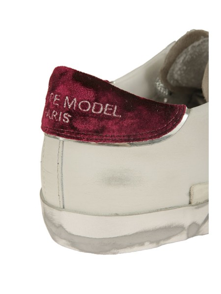 Sneakers Philippe Model Prsx Bianco/Bordeaux
