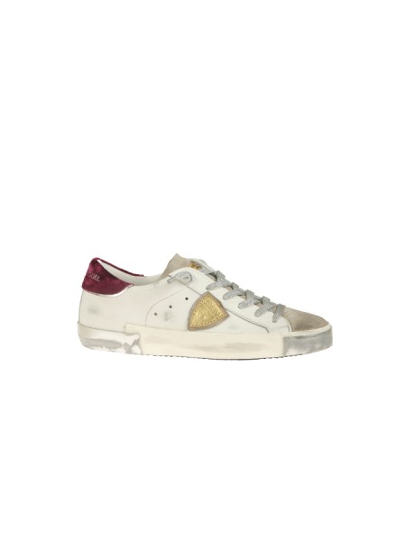 Sneakers Philippe Model Prsx Bianco/Bordeaux