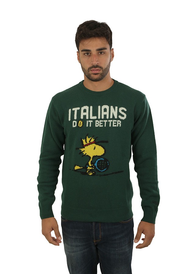 Maglia MC2 Heron Special Edition Peanuts Verde