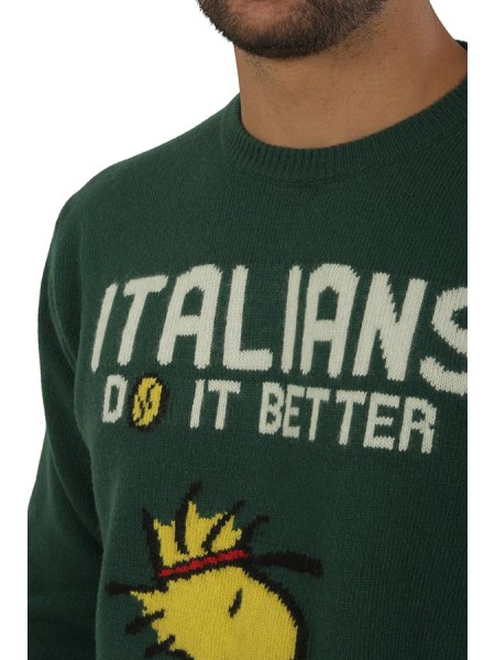 Maglia MC2 Heron Special Edition Peanuts Verde