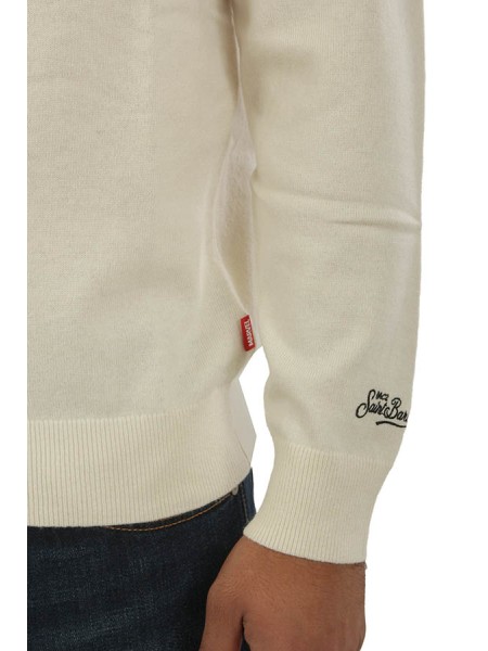 Maglia MC2 con Ricamo Spiderman No Vabbè Latte