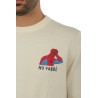 Maglia MC2 con Ricamo Spiderman No Vabbè Latte