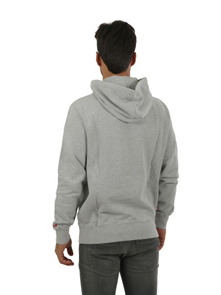 Felpa MC2 con Cappuccio Vacanze di Natale Grigio Chiaro