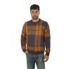 Maglia Roberto Collina Check Jacquard Fico