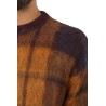 Maglia Roberto Collina Check Jacquard Fico