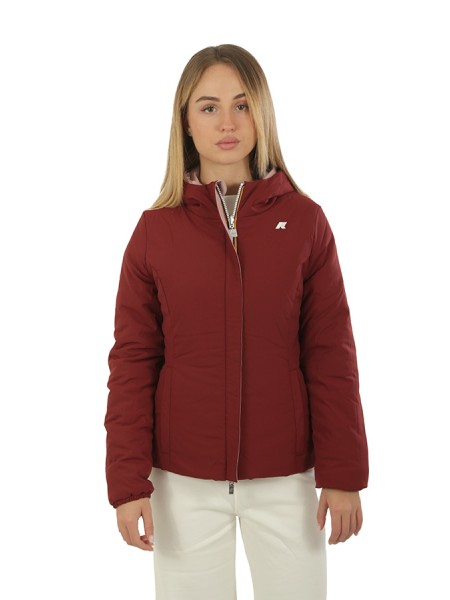 Giubbino K-WAY Lily ST Warm Double Rose/Red
