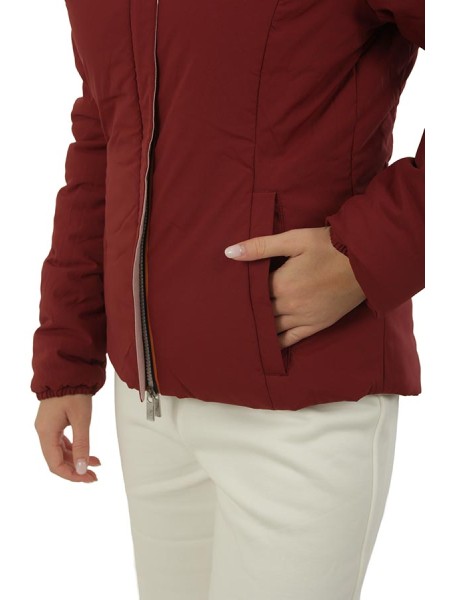Giubbino K-WAY Lily ST Warm Double Rose/Red