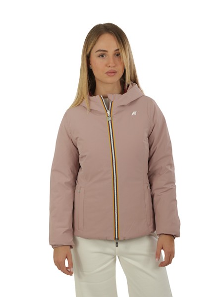 Giubbino K-WAY Lily ST Warm Double Rose/Red