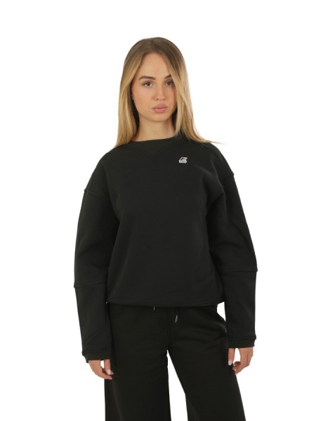 Felpa K-WAY Noella Black Pure