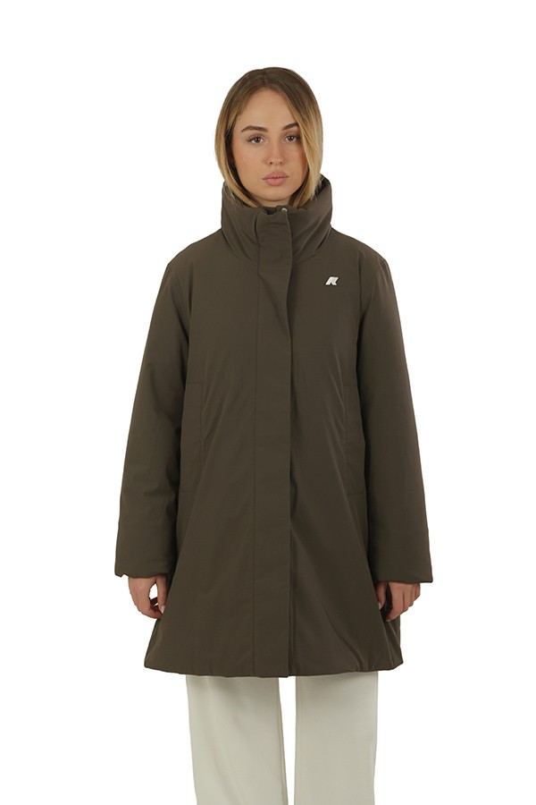 Giubbino K-WAY Marla Black/Olive