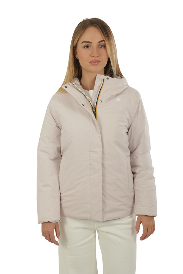 Giubbino K-WAY Lil Soft Touch Marmotta Rose/Grey
