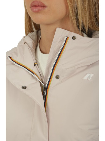 Giubbino K-WAY Lil Soft Touch Marmotta Rose/Grey