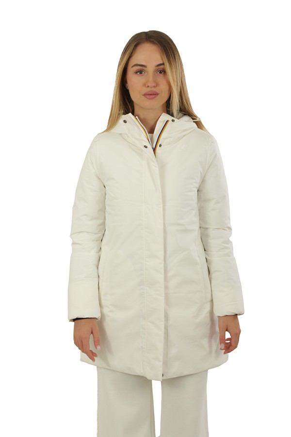 Giubbino K-WAY Sophie White/Beige