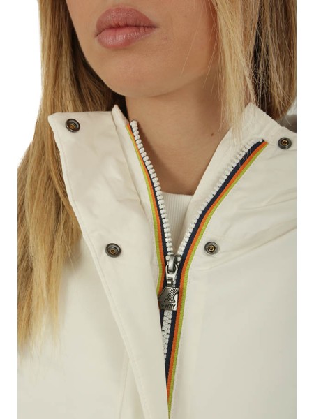 Giubbino K-WAY Sophie White/Beige